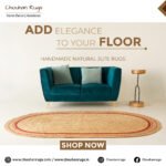Discover the Timeless Charm of Chouhan Rugs’ Jute Braided Rugs