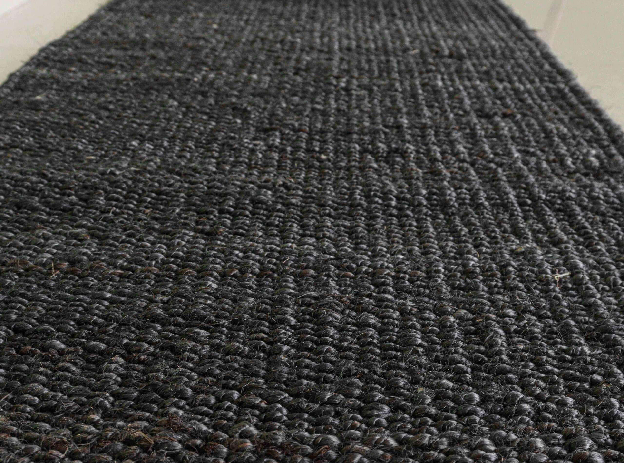 Estate Contrast Border Jute Area Rug Classic Frame Designs